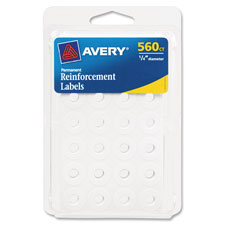 Avery Permanent Reinforcement Label Rings
