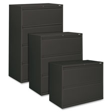 HON Brigade 800 Series Charcoal Lateral File