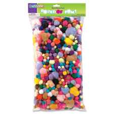 Chenille Kraft Pound of Poms Assortment Pack