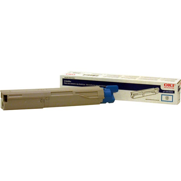 Okidata 43459403 Cyan OEM Laser Toner Cartridge