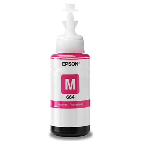 Premium Quality Magenta Ecotank Ink Bottle compatible with Epson T664320 (Epson 664)