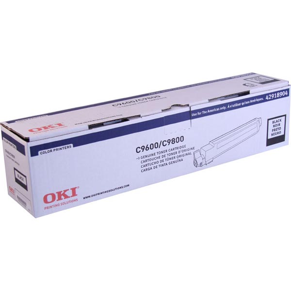 Okidata 42918904 (Type C7) Black OEM Toner Cartridge