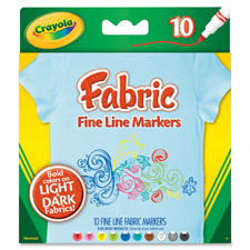Crayola Bright Fabric Markers