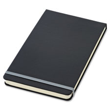 Tops Black Cover Wide Ruled Top Bound Journal