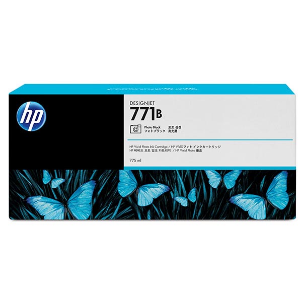 HP B6Y41A (HP 771A) Magenta OEM Ink Cartridge (3 pk)