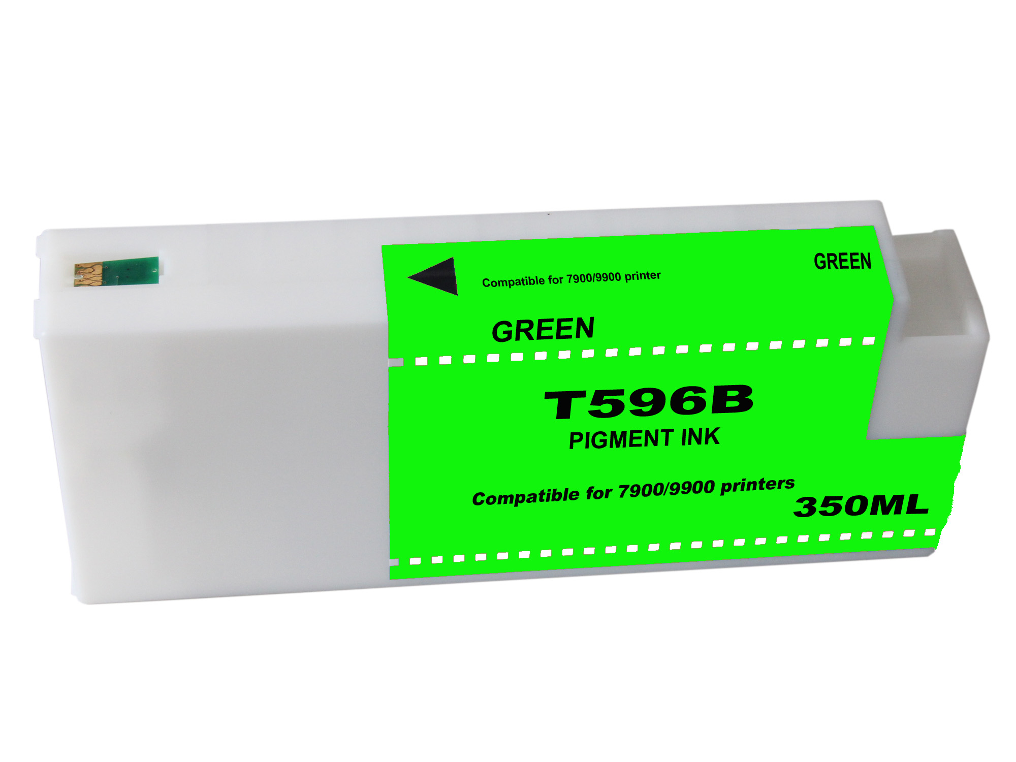 Premium Quality Green Inkjet Cartridge compatible with Epson T596B00