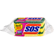 Clorox S.O.S. Heavy Duty Scrubber Sponges