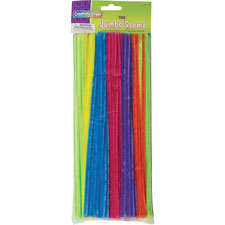 Chenille Kraft Jumbo Chenille Neon Pipe Cleaners