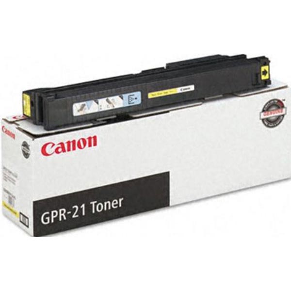 Canon 0259B001AA (GPR-21) Yellow OEM Toner Printer Cartridge