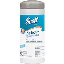 Kimberly-Clark Scott 24-Hour Sanitizing Wipes