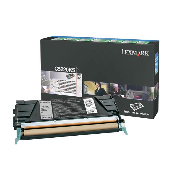 Lexmark C5220KS Black OEM Toner Cartridge