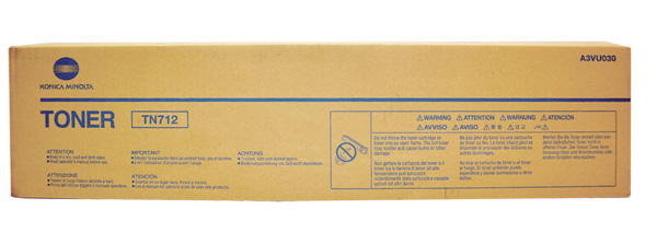 Konica Minolta TN-712 (A3VU030) Black OEM Toner Cartridge