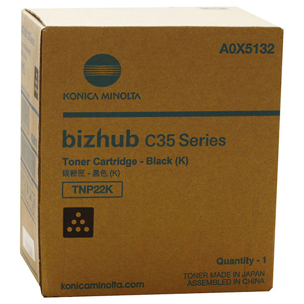 Konica Minolta A0X5132 Black OEM Toner Cartridge