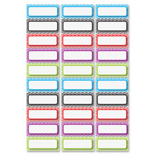 Ashley Prod. Dry Erase Chevron Nameplate Magnets