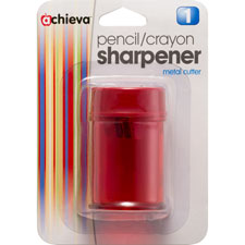 Officemate Double Barrel Pencil/Crayon Sharpener