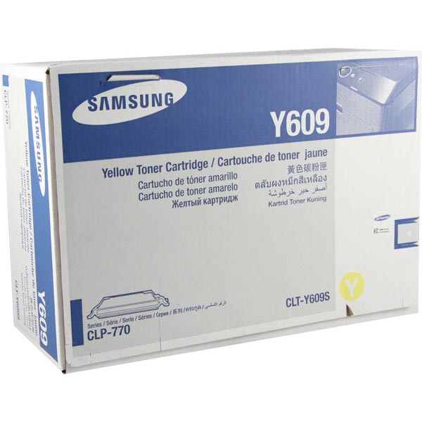 Samsung CLT-Y609S Yellow OEM Toner Cartridge