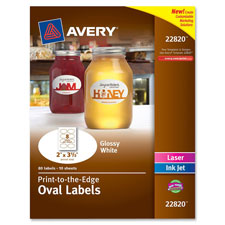 Avery Easy Peel Oval Labels