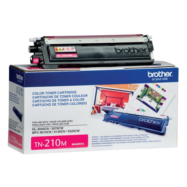 Brother TN-210M Magenta OEM Toner Cartridge