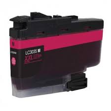 Premium Quality Magenta Ultra High Yield Inkjet Cartridge compatible with Brother LC-3035M