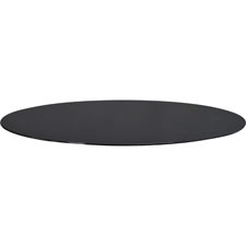 Lorell Round Glass Conference Tabletop