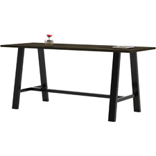 KFI Seating Midtown Solid Wood Top Cafe Table
