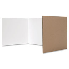 Flipside Prod. White Tri-fold Study Carrel