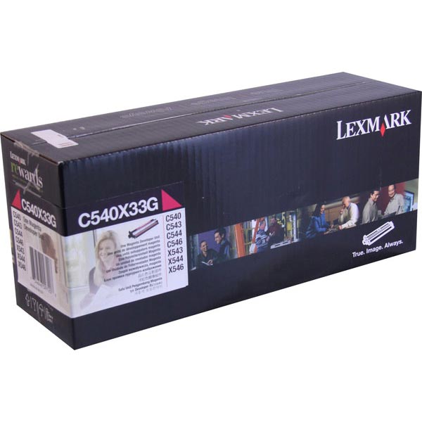 Lexmark C540X33G Magenta OEM Developer Unit