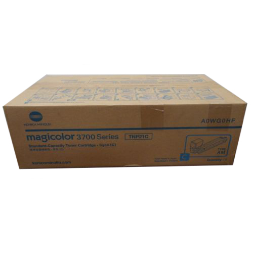 Konica Minolta A0WG0HF Cyan OEM Toner Cartridge