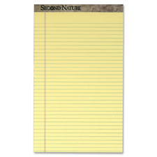 Tops Second Nature Ruled Canary Writing Pads