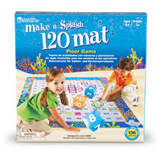 Learning Res. Make A Splash 120 Mat Floor Game
