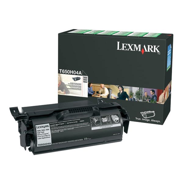 Lexmark T650H04A Black OEM Print Cartridge