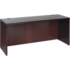 Lorell Mahogany Hardwood Veneer Desking