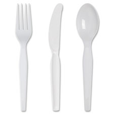 Dixie Foods Heavyweight Plastic Cutlery