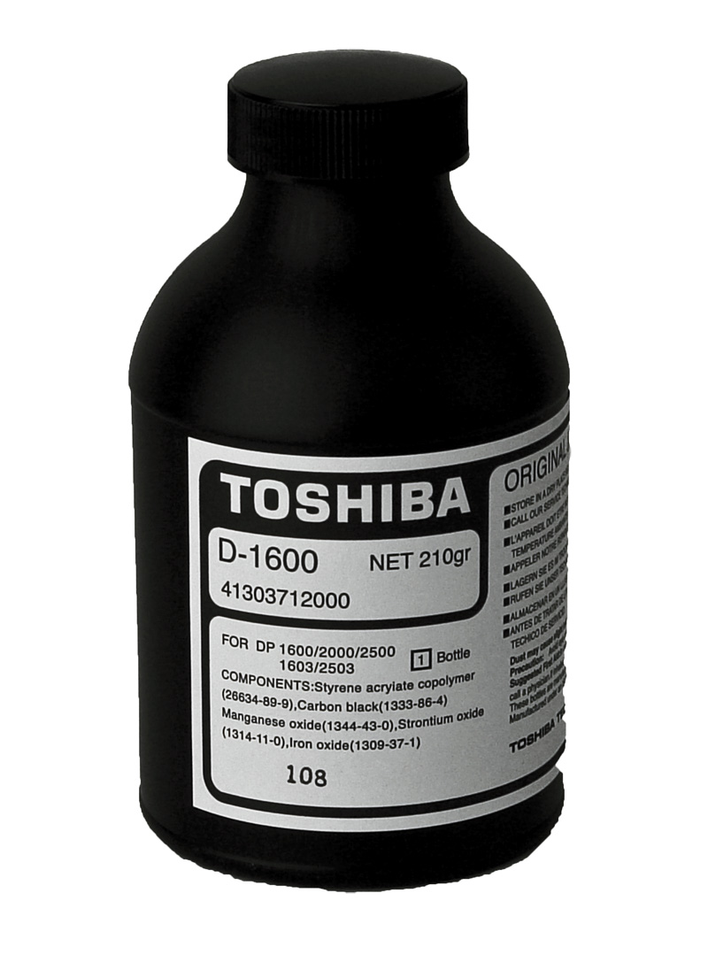 Toshiba 41303712000 (D1600S) Black OEM Developer