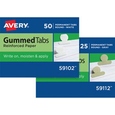 Avery Gummed Round Index Tabs