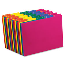 Pendaflex Top Tab Assorted A-Z File Guides