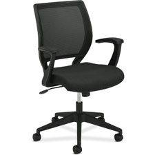 HON VL521 Mid-Back Fixed Arms Mesh Chair