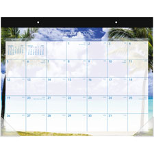 At-A-Glance Tropical Escape Calendar Desk Pad