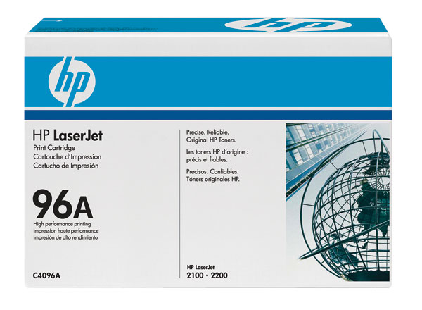 HP C4096A (HP 96A) Black OEM Toner Cartridge