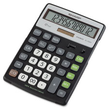 Sharp EL-R297B Large Desktop Calculator