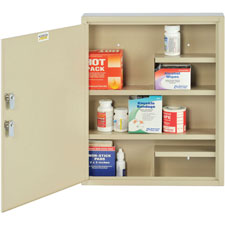 MMF Industries Dual-locking Steel Drug Cabinet