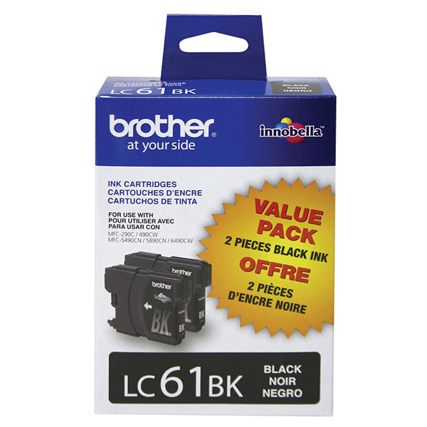 Brother LC-612PKS Black OEM Ink Cartridge