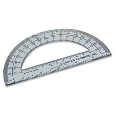 Charles Leonard 6" Open Center Protractor