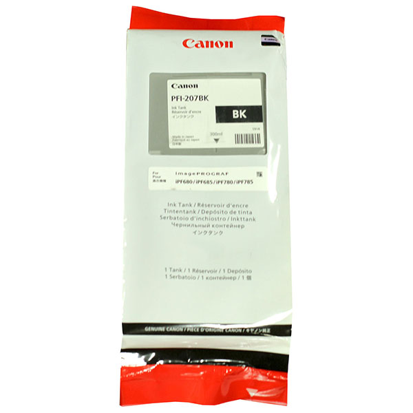 Canon 8789B001 (PFI-207Bk) Black OEM Ink Cartridge