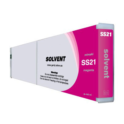 Premium Quality Magenta Mid-Solvent Ink compatible with Mimaki SS21 MA-440