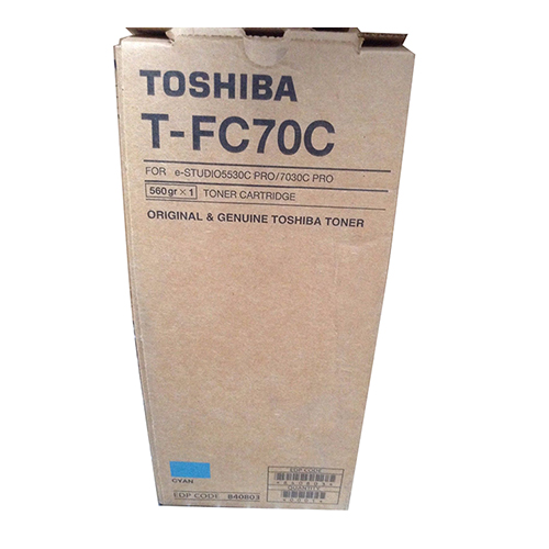 Toshiba TFC70C Cyan OEM Toner Cartridge