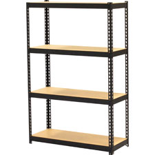 Lorell Narrow Steel Shelving