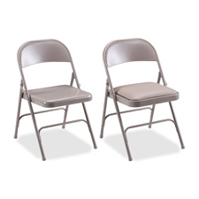 Lorell Steel Folding Chairs