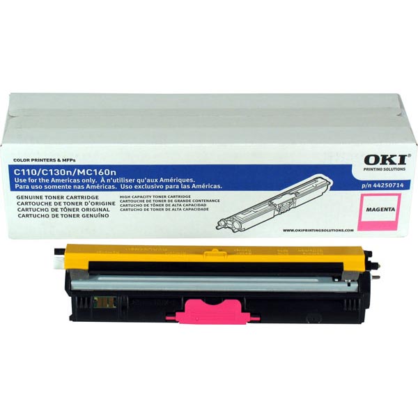 Okidata 44250714 Magenta OEM Toner Cartridge