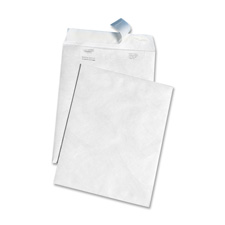 Quality Park White Leather Tyvek Plain Envelopes